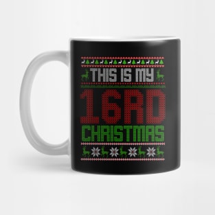 This Is My 16rd Christmas Mug